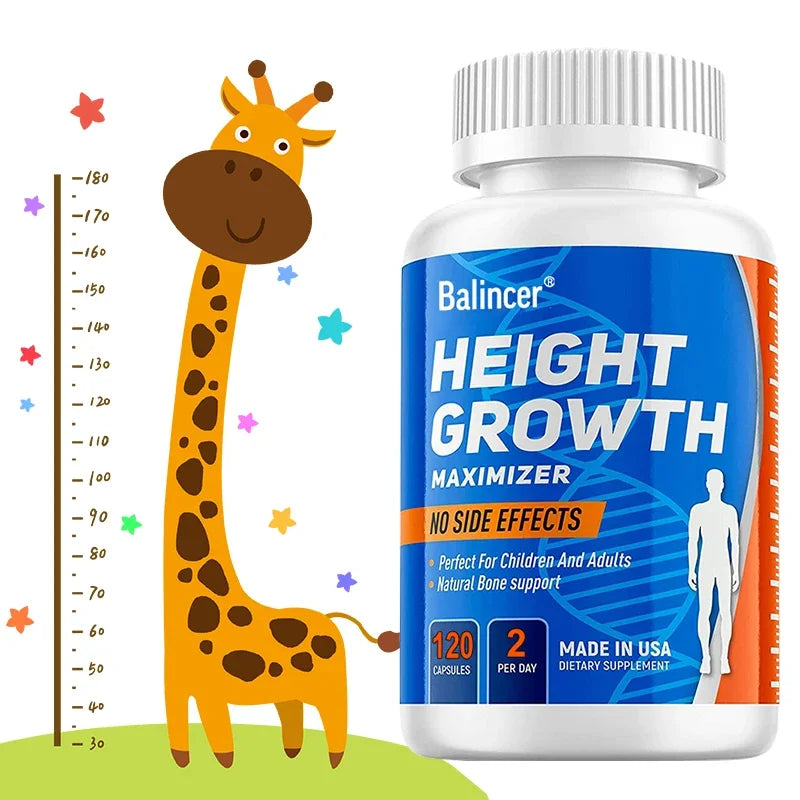 Bone Growth Supplement - Contains Multiple Vitamins To Increase Bone Density, Improve Osteoporosis and Promote Joint Health
